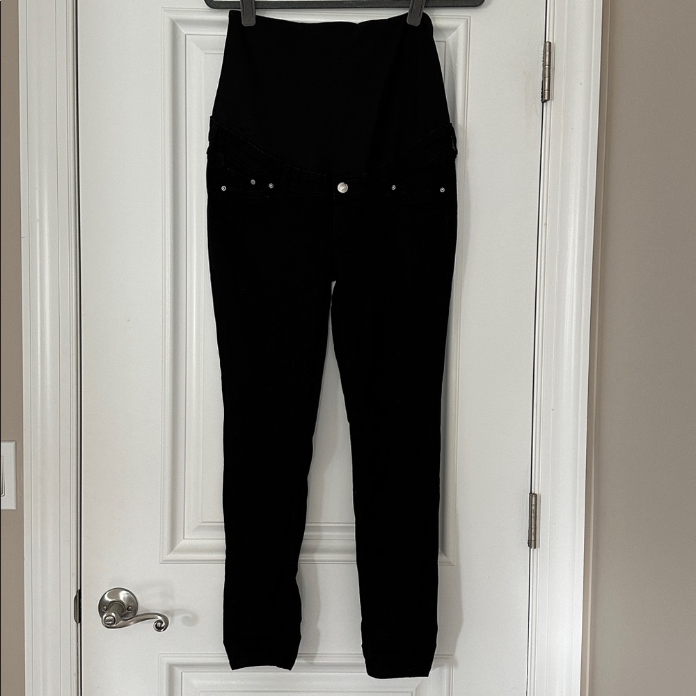 Black H&M maternity jeans